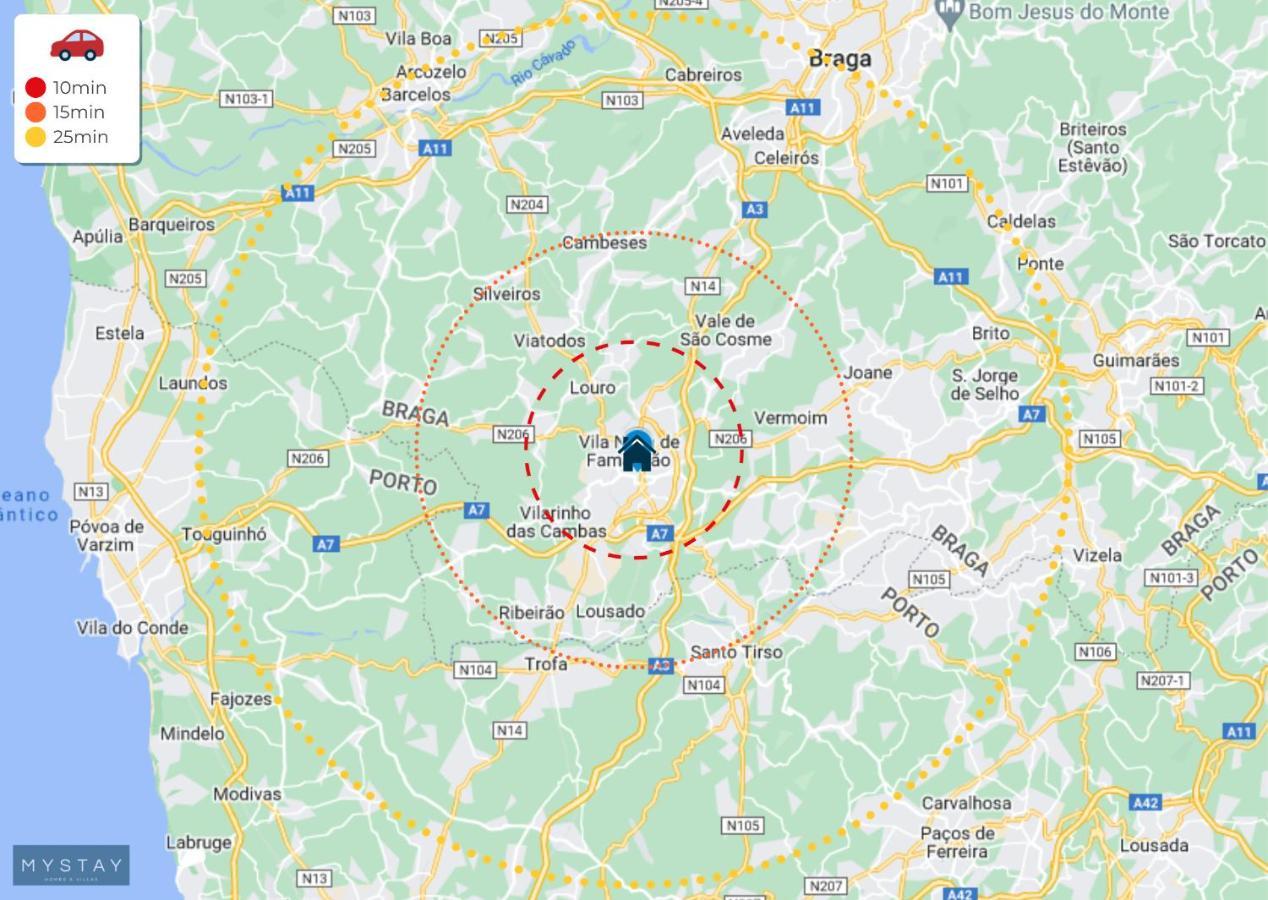 Mystay - D Maria Apartments Vila Nova de Famalicão Eksteriør bilde